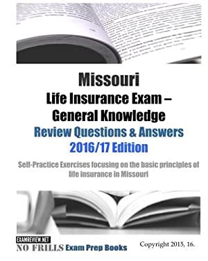 missouri life insurance exam questions